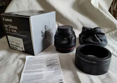Canon EF 50mm f/1.2L USM
