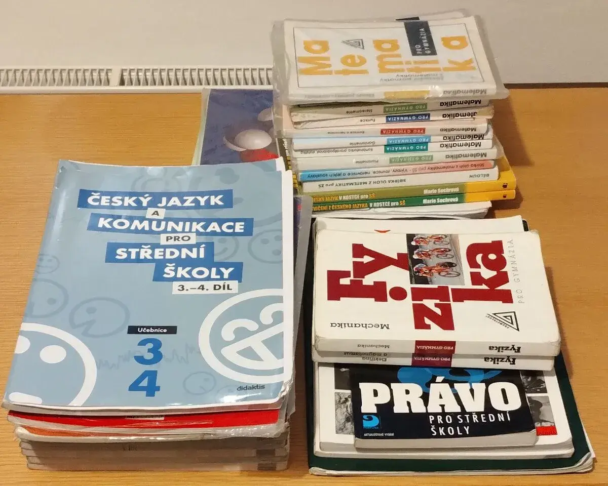 Učebnice pro gymnázia a SŠ