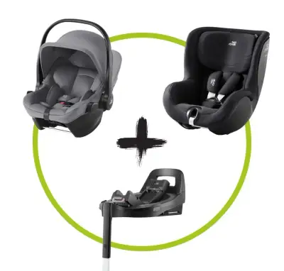 Britax Römer Baby-Safe 3 i-size + Dualfix 5Z + Vario Base 5Z