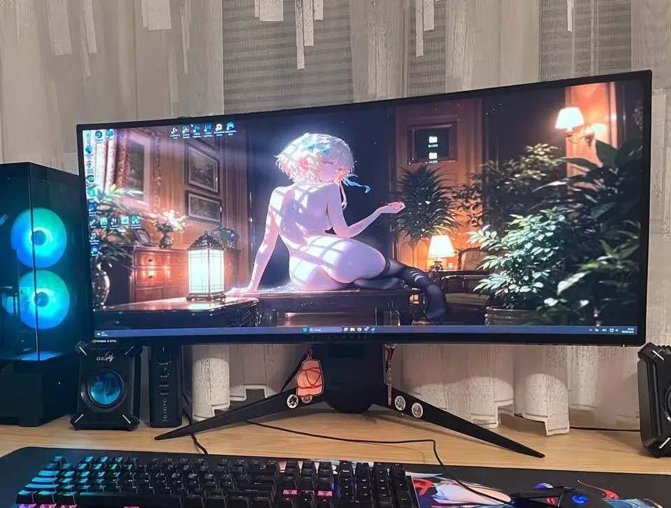 Monitor, Herní monitor, ultrawide, alienware