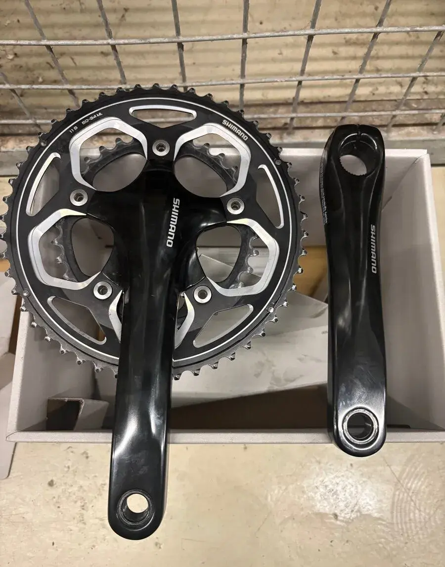 Silniční kliky Shimano FC-RS500 2x11 (50/34t, 170 mm)