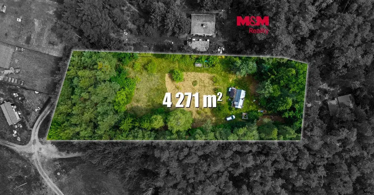 Prodej pozemku k bydlení, 4242 m²,Tišice