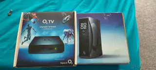 O2 Smart Box Optic + O2 set-top box, černá