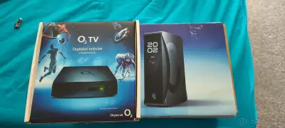 O2 Smart Box Optic + O2 set-top box, černá