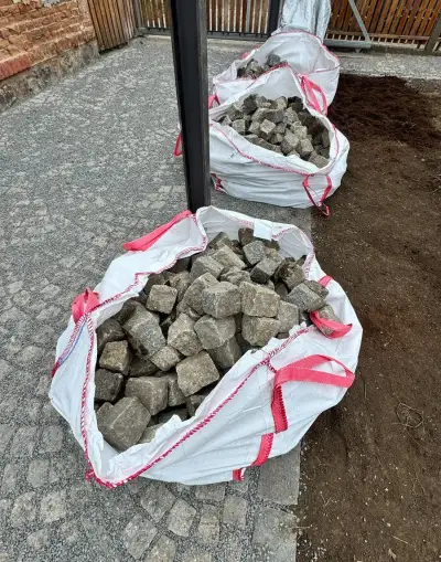 Žulové kostky, žulová dlažba, rozměr - 8/11