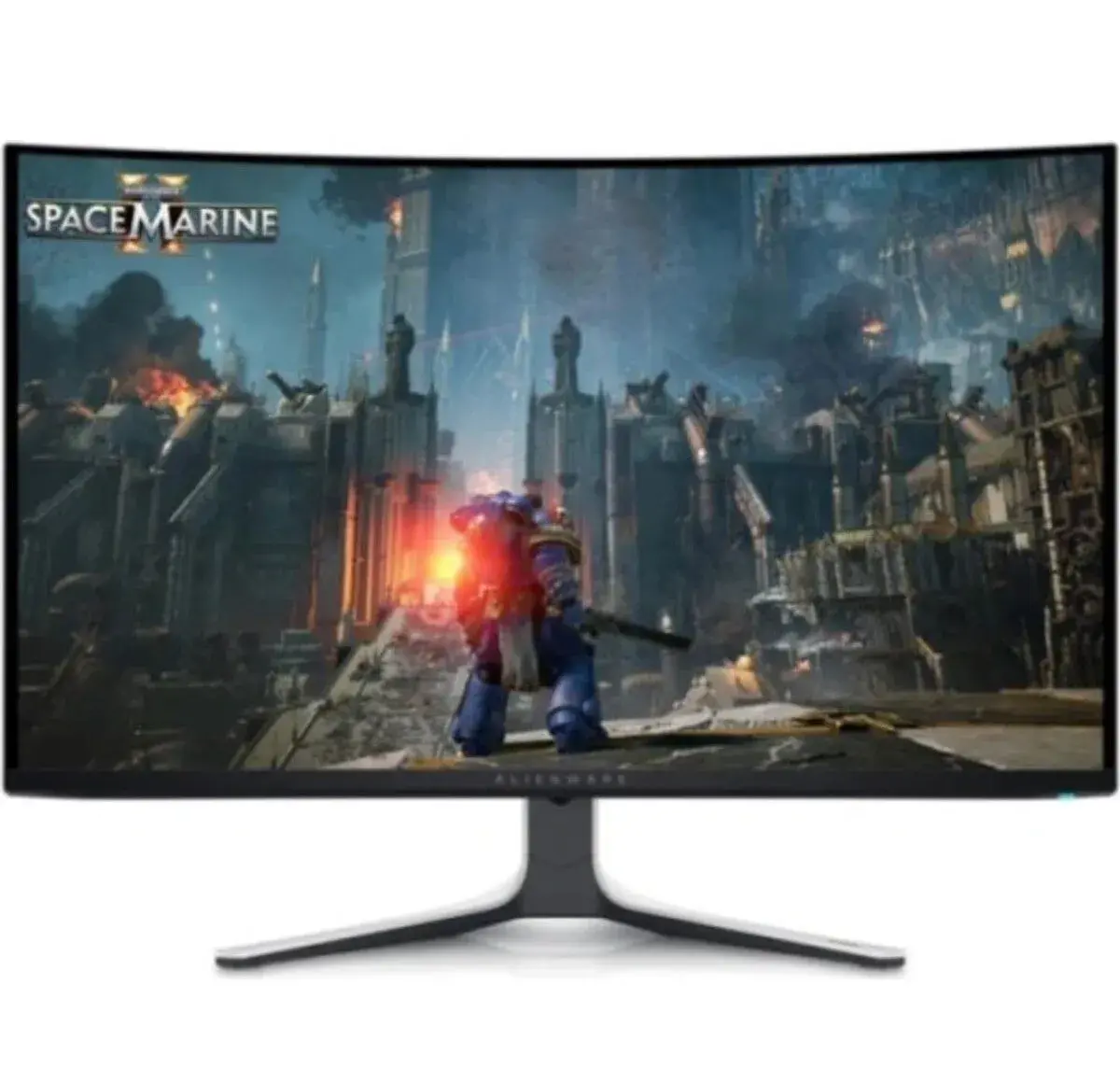 DELL AW3225QF Alienware curved Bílá