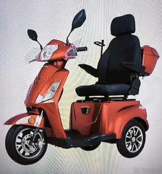 Elektrický tříkolový vozík