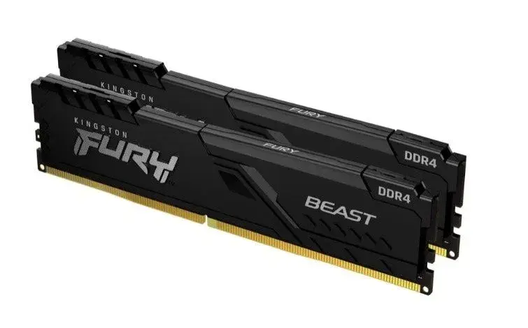 Operační paměť Kingston FURY Beast Black 32GB KIT (2×16 GB)