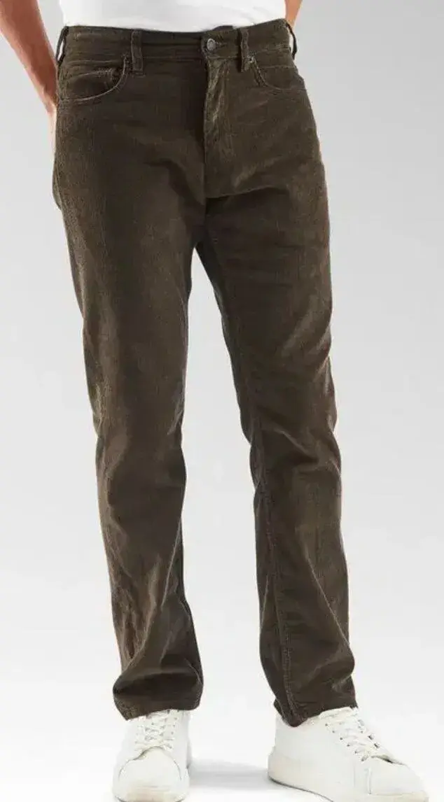 PATAGONIA STYLOVÉ JEANS-KALHOTY BROWN W 32 L 32