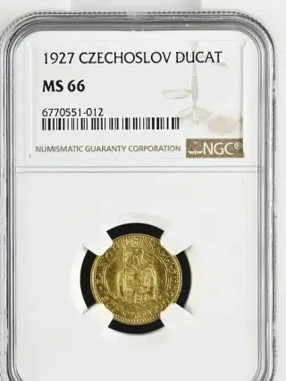 1 Dukát 1927 - MS66