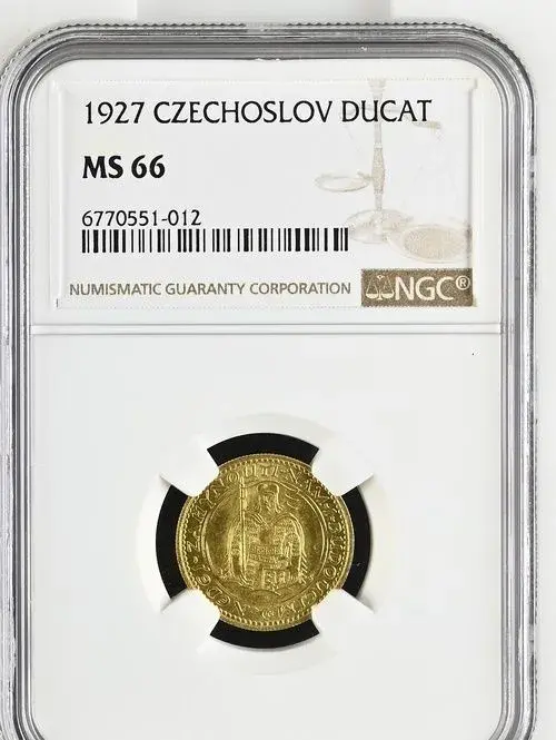 1 Dukát 1927 - MS66