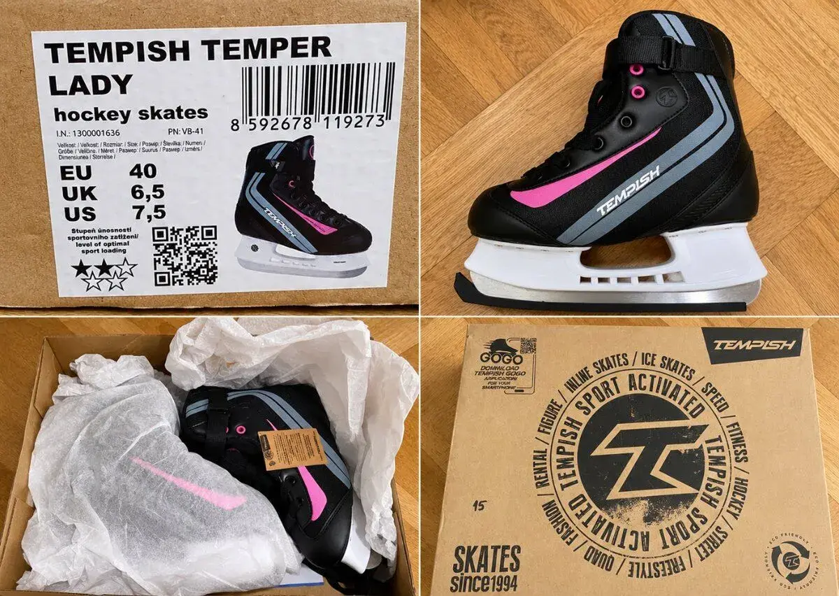 Tempish Temper Lady dámské lední brusle vel. 40 – nové
