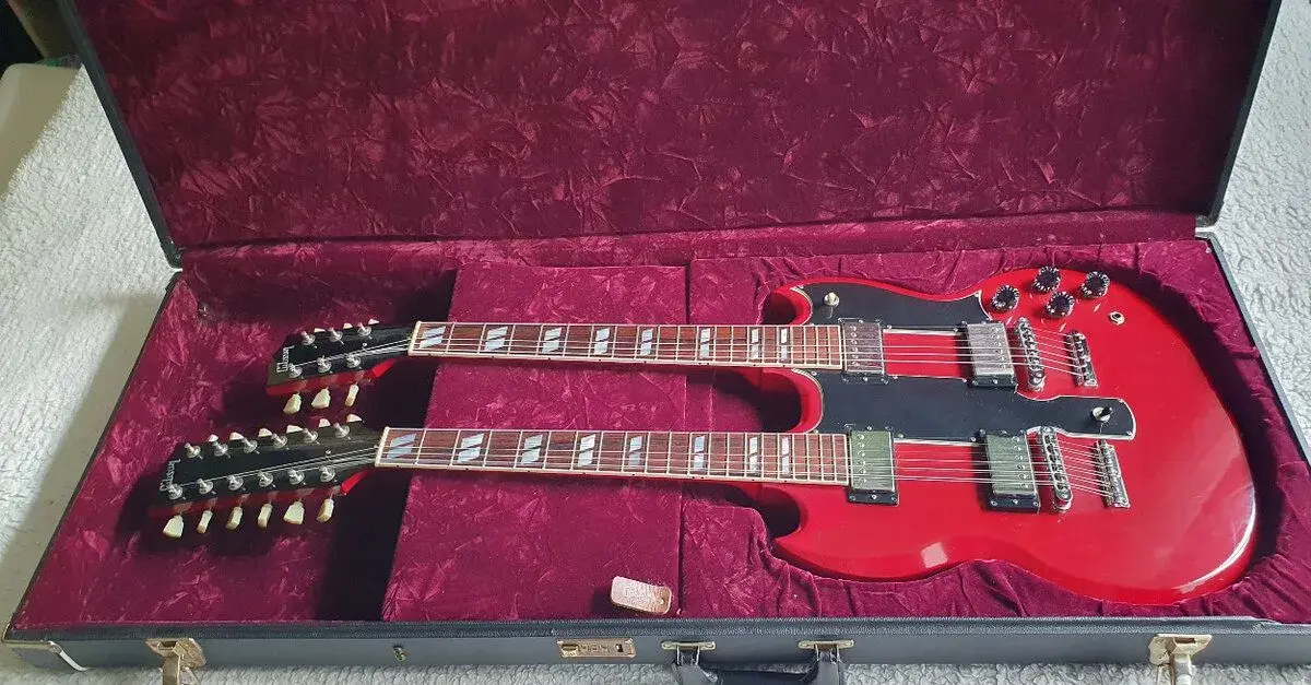 Legendární dvoukrká kytara Gibson EDS-1275