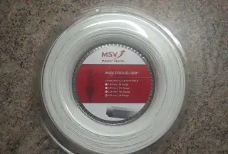 Tenisový výplet MSV Focus HEX, ULTRA a PLUS 38.