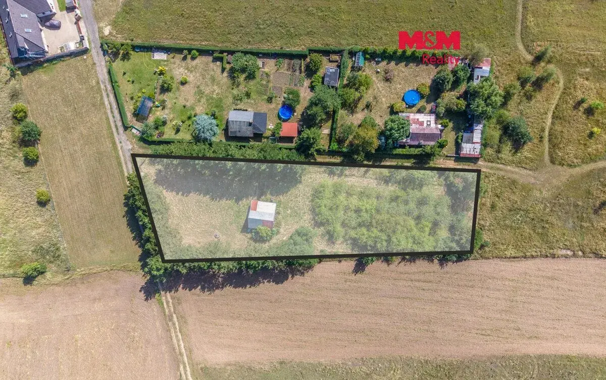 Prodej pozemku k bydlení, 2434 m², Křenek