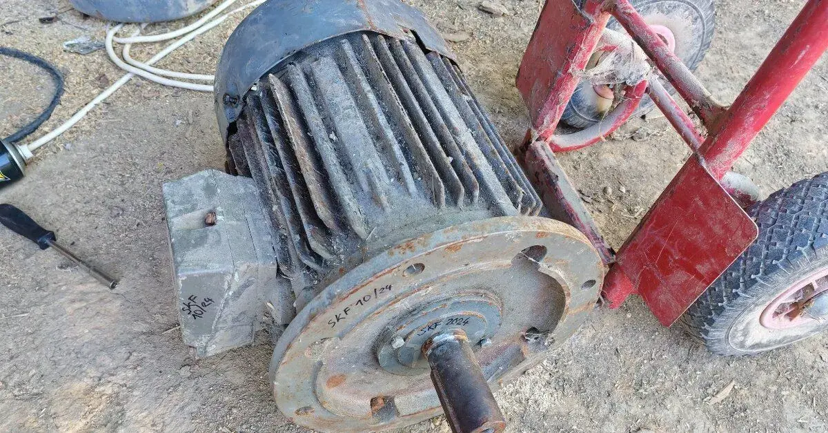 Elektromotor 7,5kW 2910 ot, nová ložiska