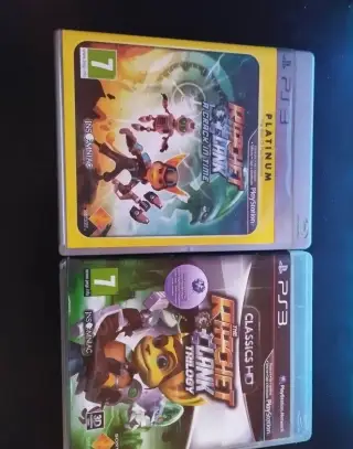 Ratchet & Clank a crack in time + Ratchet & Clank Trilogy