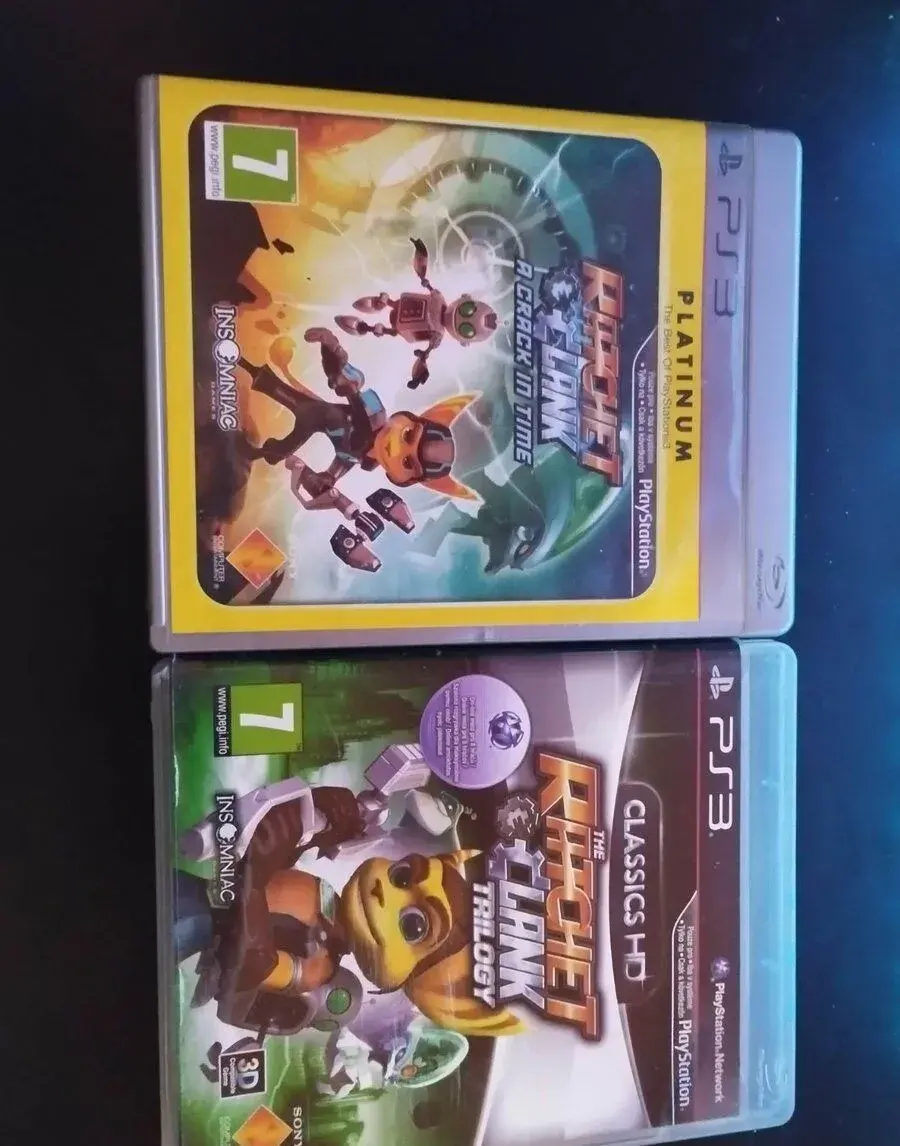 Ratchet & Clank a crack in time + Ratchet & Clank Trilogy