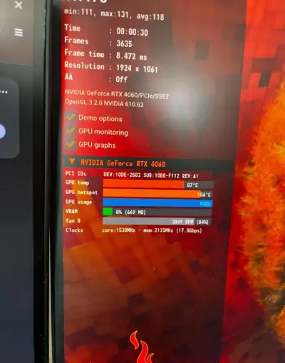 Gainward RTX 4060 Python II 8GB