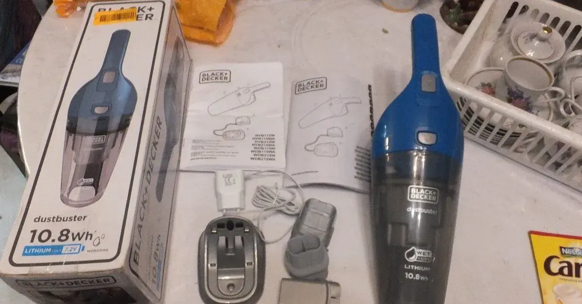 Nový ruční vysavač Black and Decker