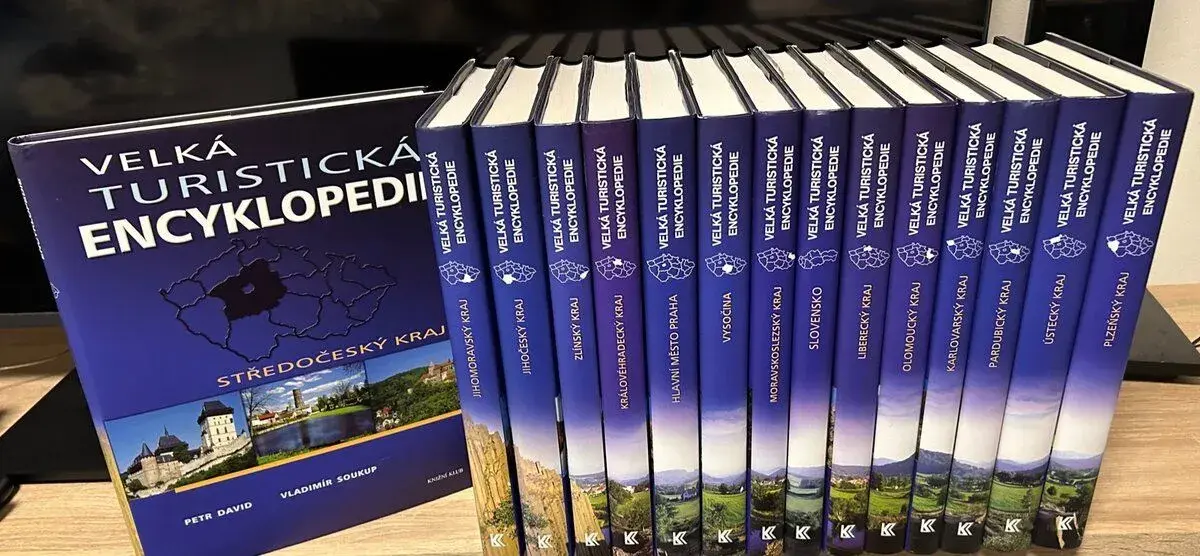 Velká turistická encyklopedie (komplet 15 svazků)