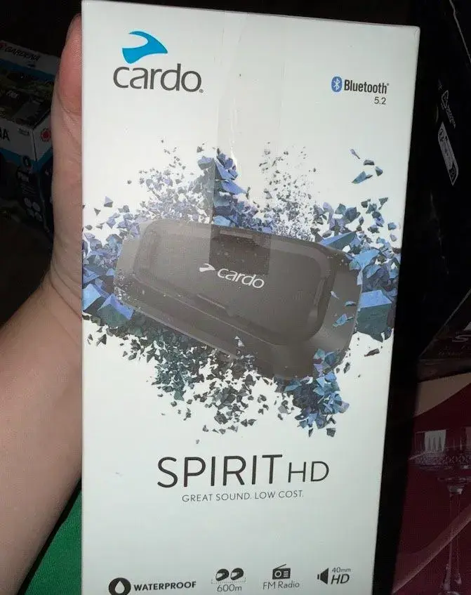 interkom Cardo Spirit HD ve verzi Single