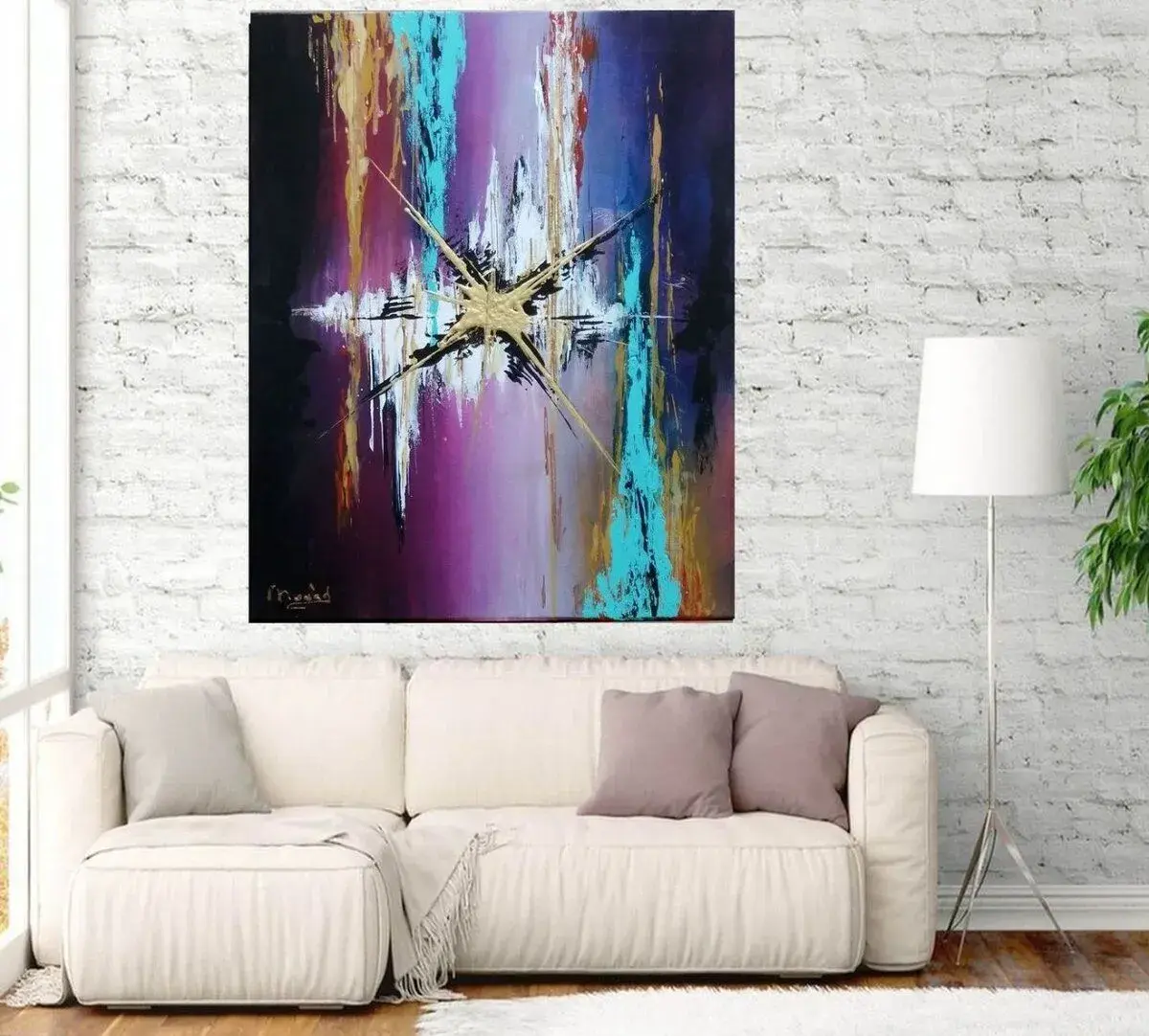 Abstrakce 40x50 cm