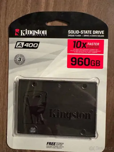Kingston A400 960GB SSD – nový, nerozbalený