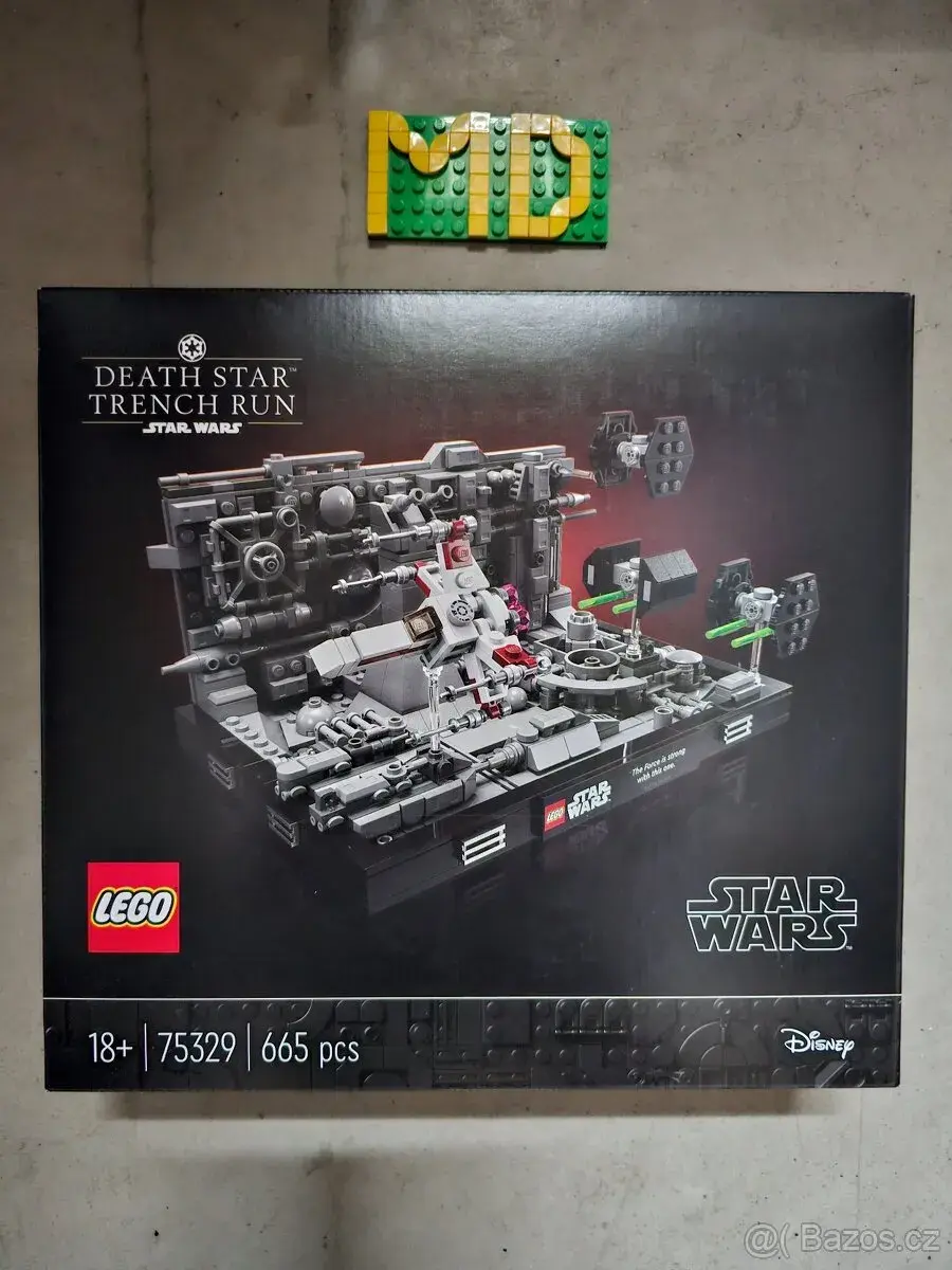 LEGO Star Wars 75329 Útok na Hvězdu smrti diorama