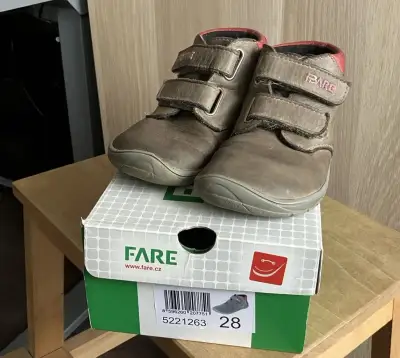 Kotníkové boty Fare bare, vel. 28