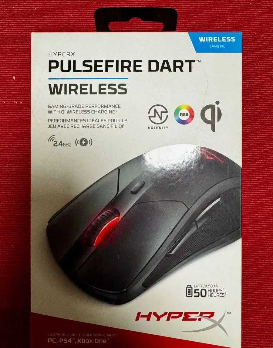 Herní myš HyperX Pulsefire Dart Wireless (nová)