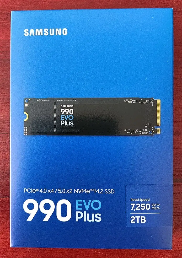 Nový M.2 NVMe Samsung SSD 990 EVO Plus 2TB