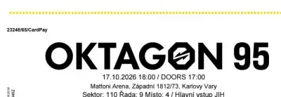 Oktagon 95 Karlovy Vary
