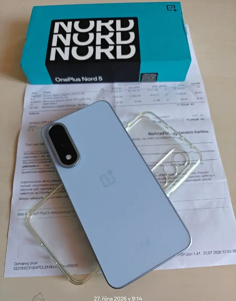 Oneplus Nord 5 12/512