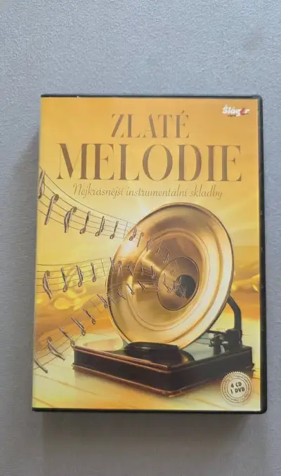Zlaté melodie + Čajkovskij, Dvorský – 6 CD + DVD
