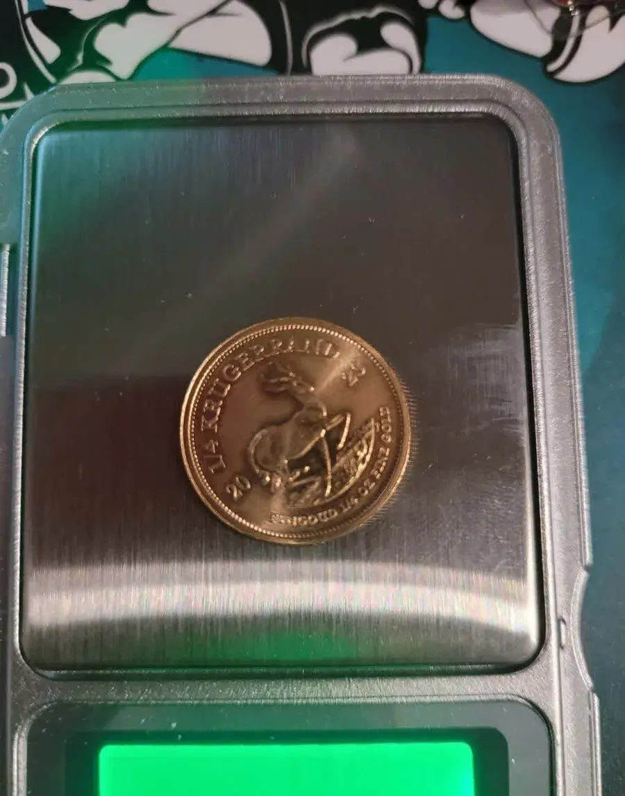 Zlatá investiční mince Krugerrand 1/4 Oz