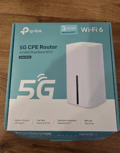 5G router TP-Link NX200, STAV, ZÁRUKA