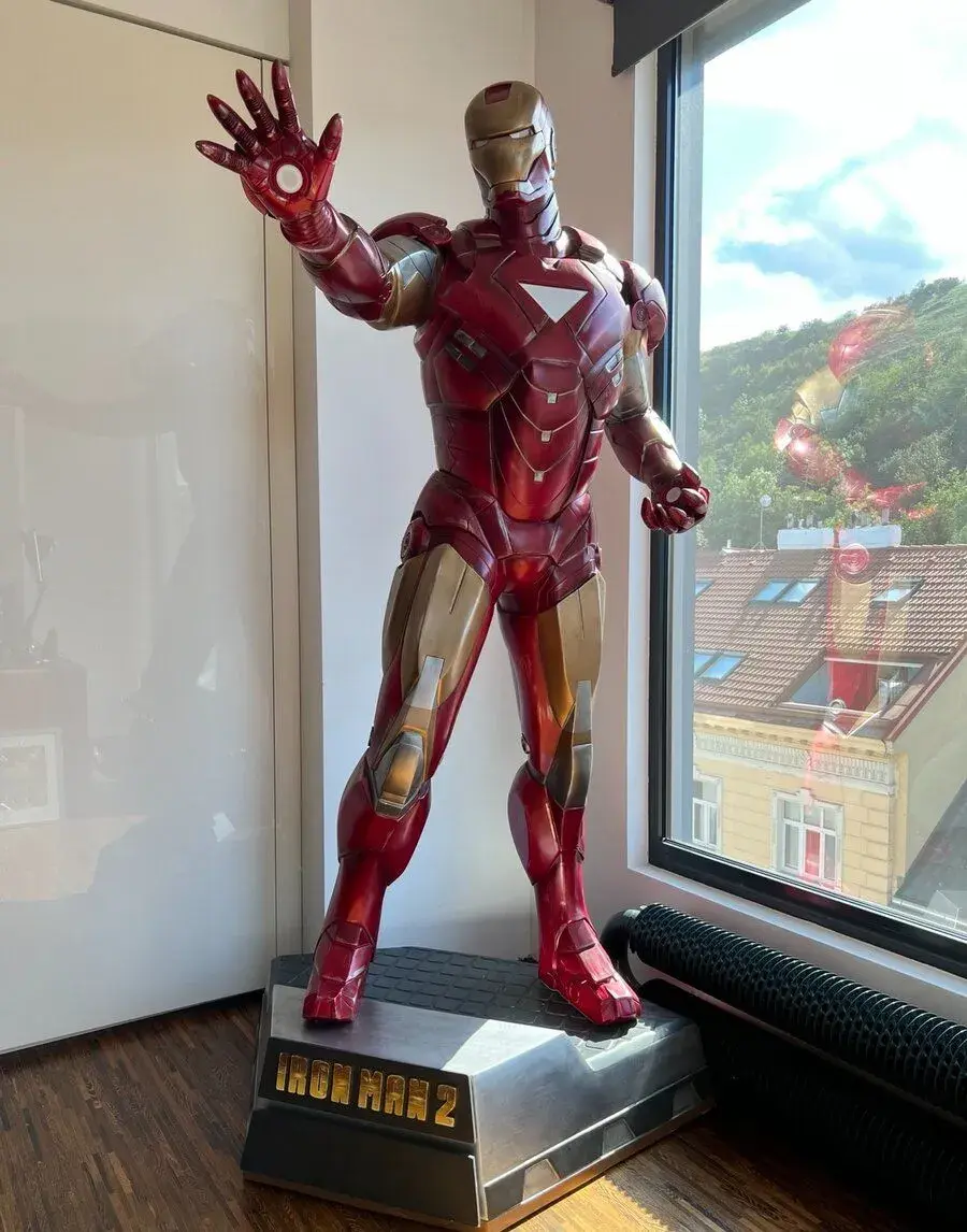 Iron Man 2, socha v životní velikosti, limitovaná edice 106/
