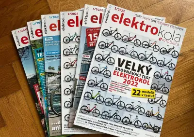 Časopis Elektrokola (2019 - 2022) - 6 ks