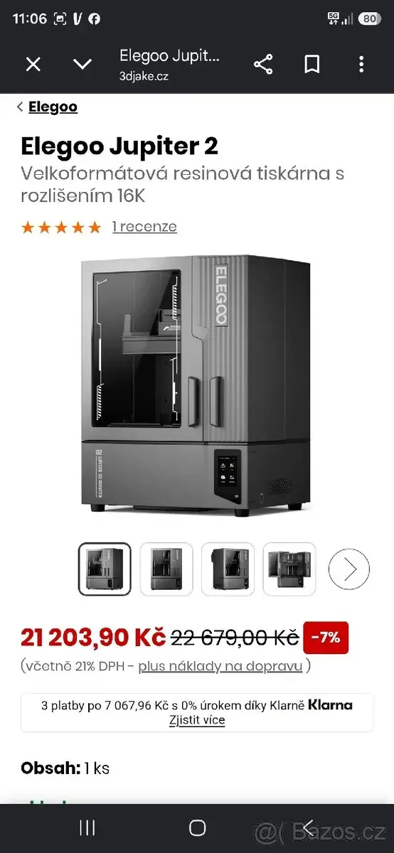 Elegoo Jupiter 2 rezin