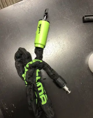 Zámek na moto Luma, 100cm, nový
