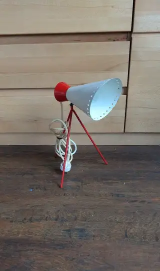 Retro stolní lampa Napako 1638