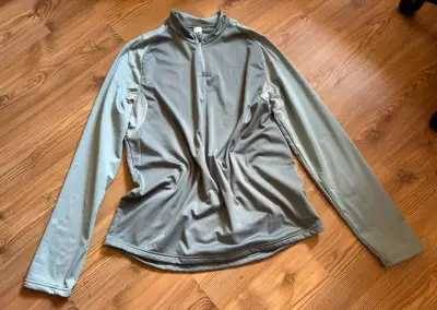 PĚKNÁ PÁNSKÁ OUTDOOROVÁ MIKINA zn. QUECHUA vel. XXL