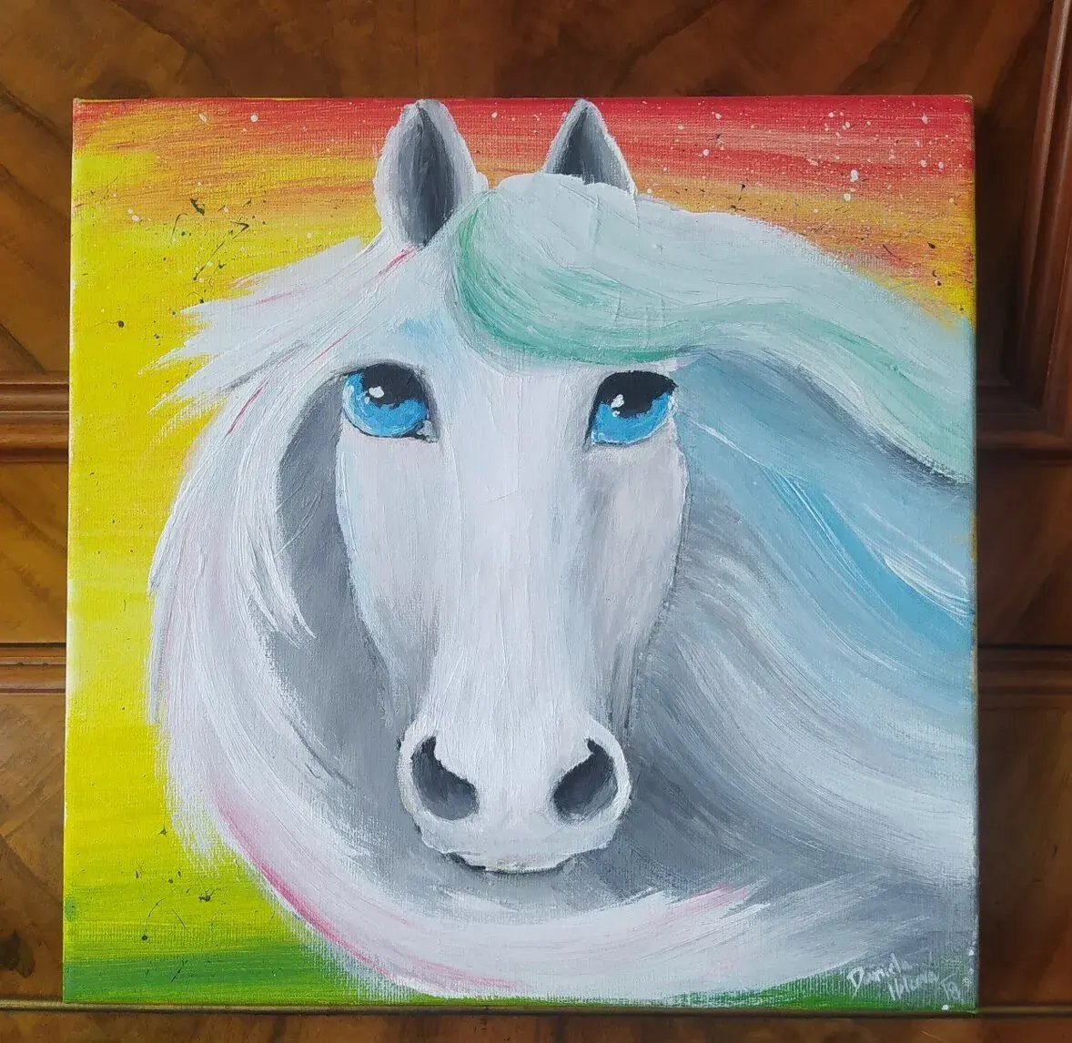 Originální autorský obraz akryl, plátno