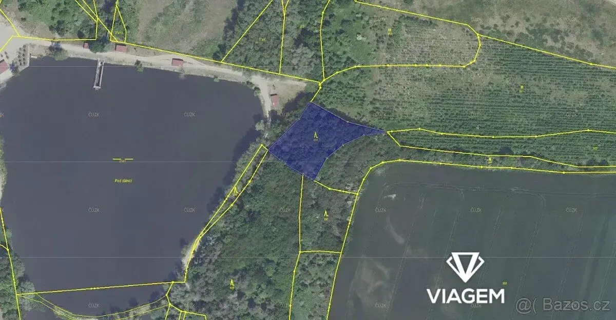 Zahrada 2 081 m², Podíl 25 % o výměře 520 m²