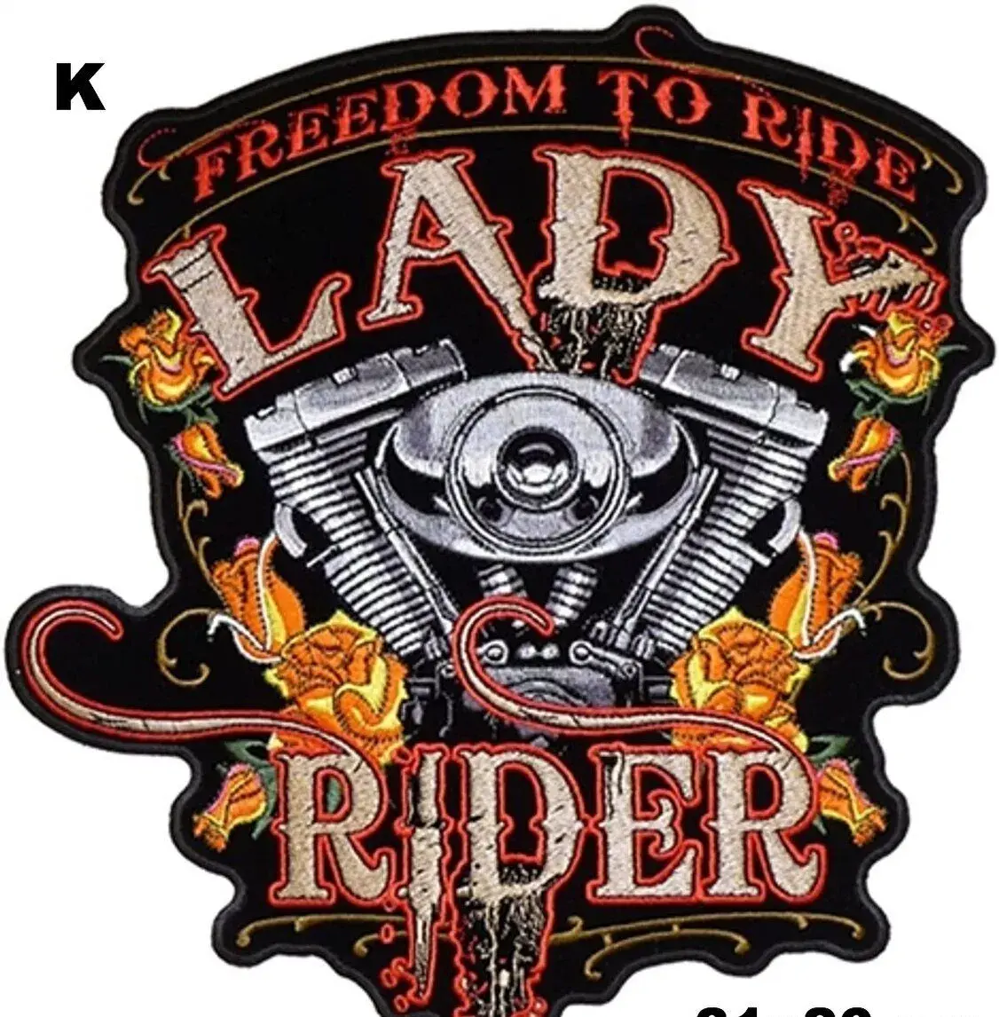 chopper vesta bunda nášivka Lady Rider
