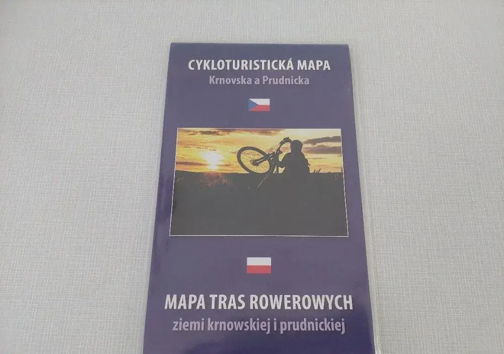 Nová cyklistická mapa Krnov, Jeseník, Nysa, Prudnik -