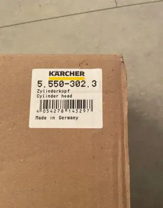 Mosazní hlava pro vapku Karcher