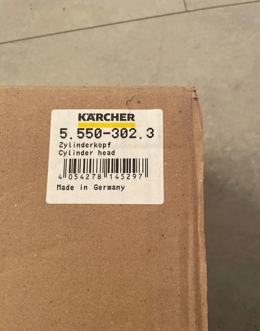 Mosazní hlava pro vapku Karcher