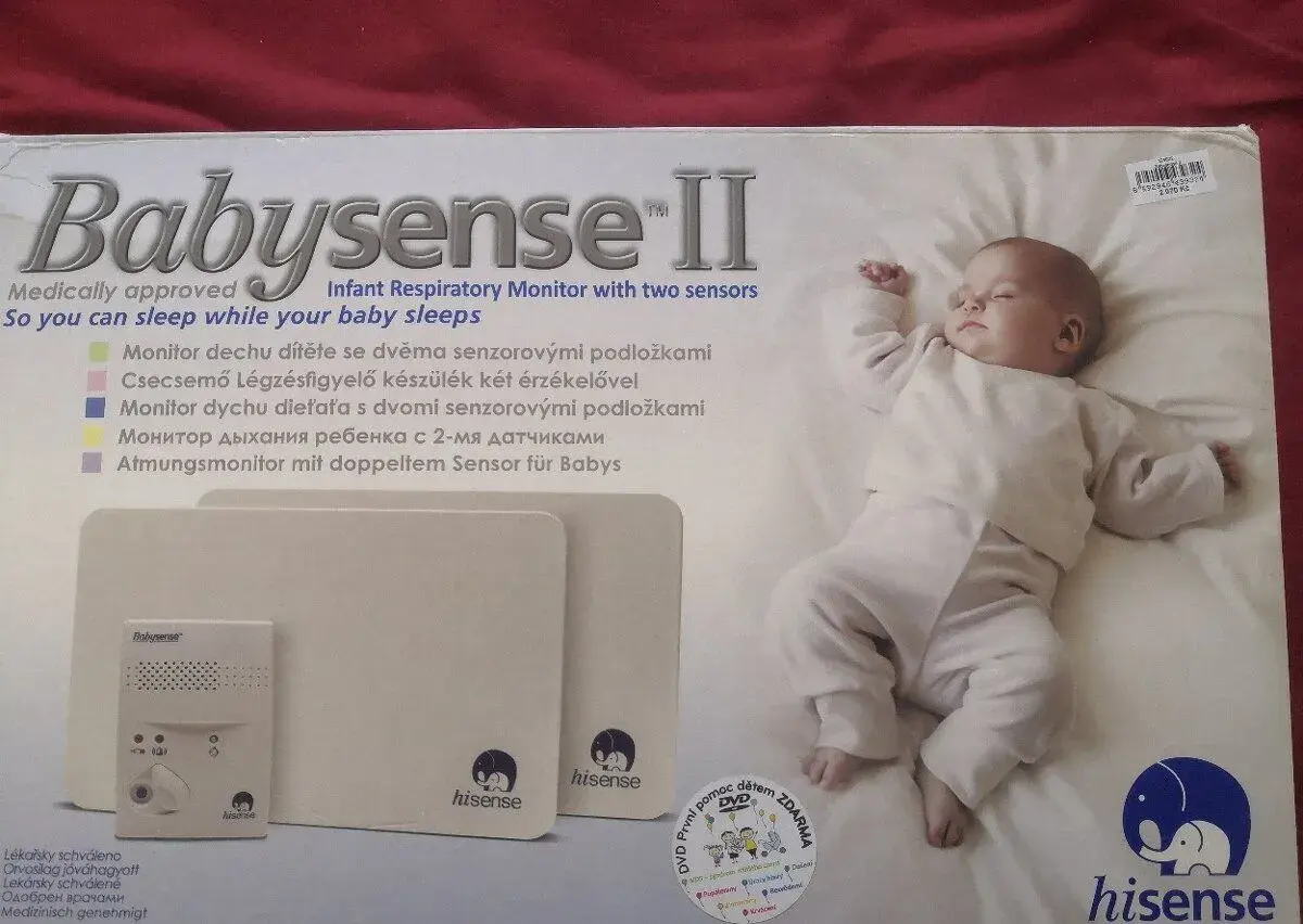 Hisense Babysense II – monitor dechu miminka - 2 podložky